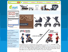 Tablet Screenshot of dmartstores.com